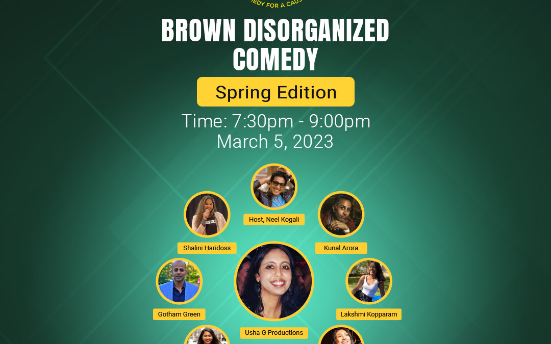 Brown Disorganized Comedy Spring 2023 Edition